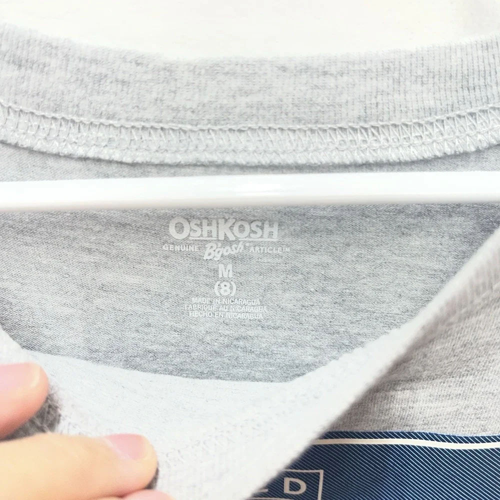 Osh Kosh Long Sleeve T-shirt Boys 8 Ski Winter